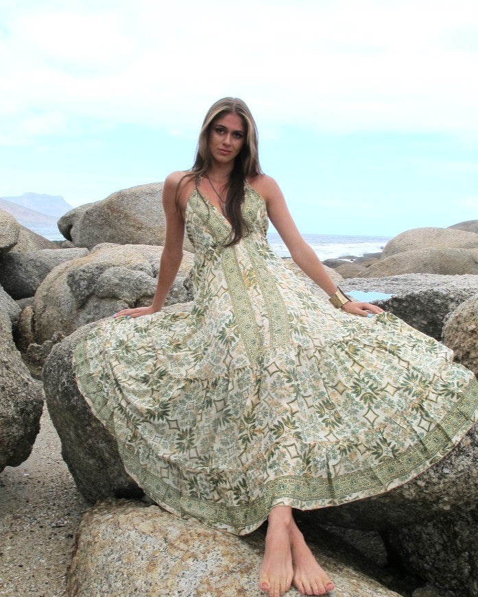 Amaya Jaipur Dress, maxi dress, made in Cape Town