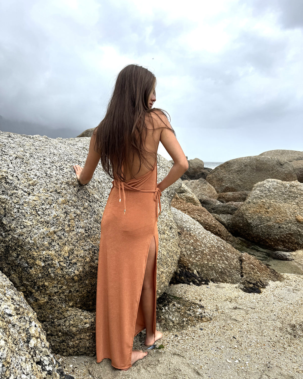 Amaya Madison Dress, knit maxi dress, made in Cape Town