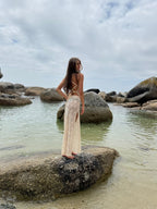 Amaya Bianca Dress, satin mini dress, made in Cape Town