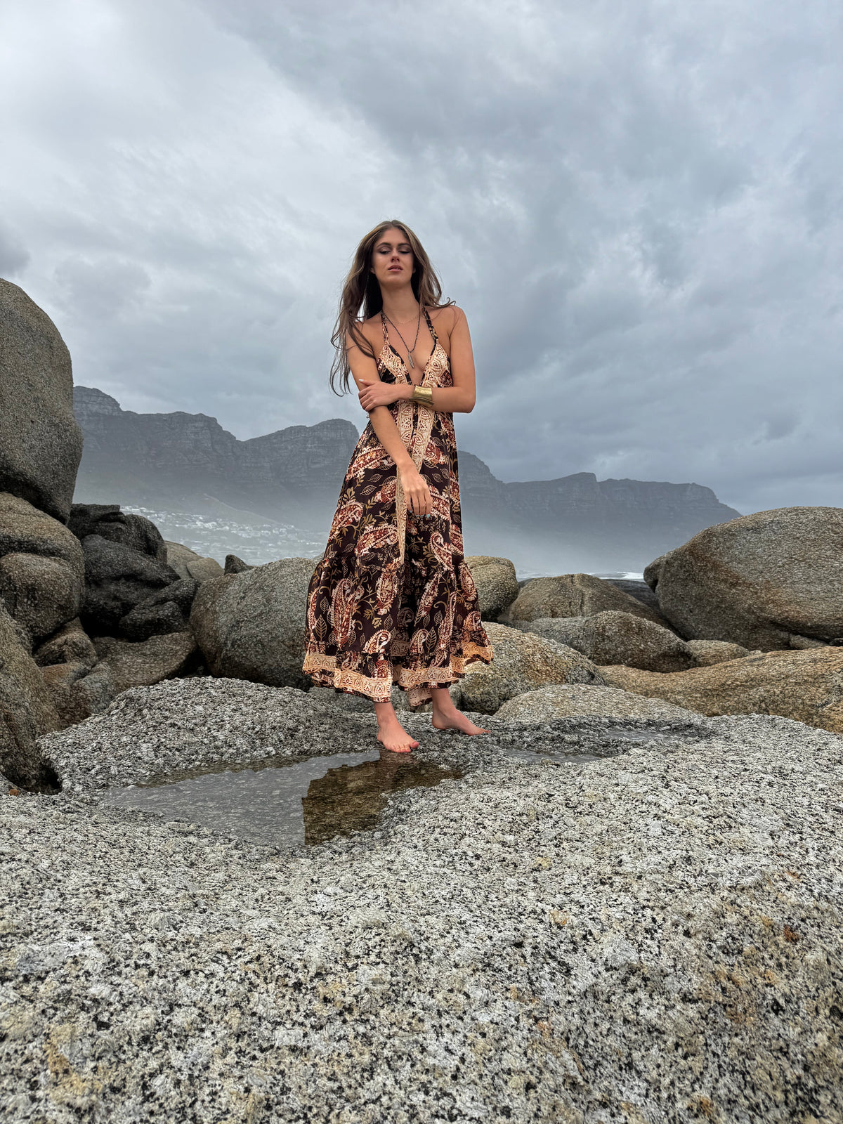 Amaya Jaipur Dress, maxi dress, made in Cape Town