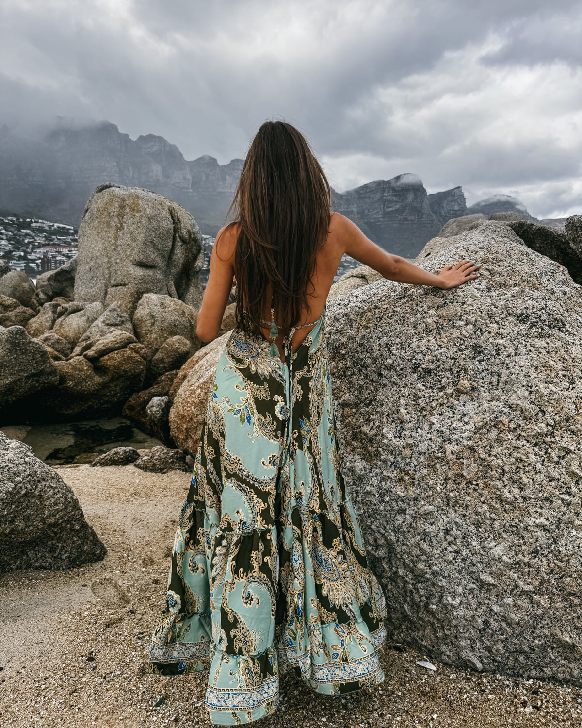 Amaya Jaipur Dress, maxi dress, made in Cape Town