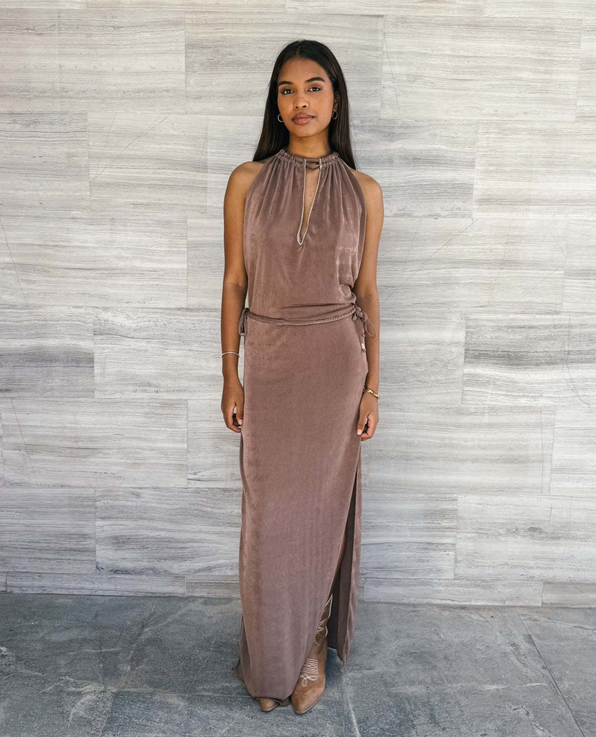 Amaya Nassau Dress, maxi dress, made in Cape Town