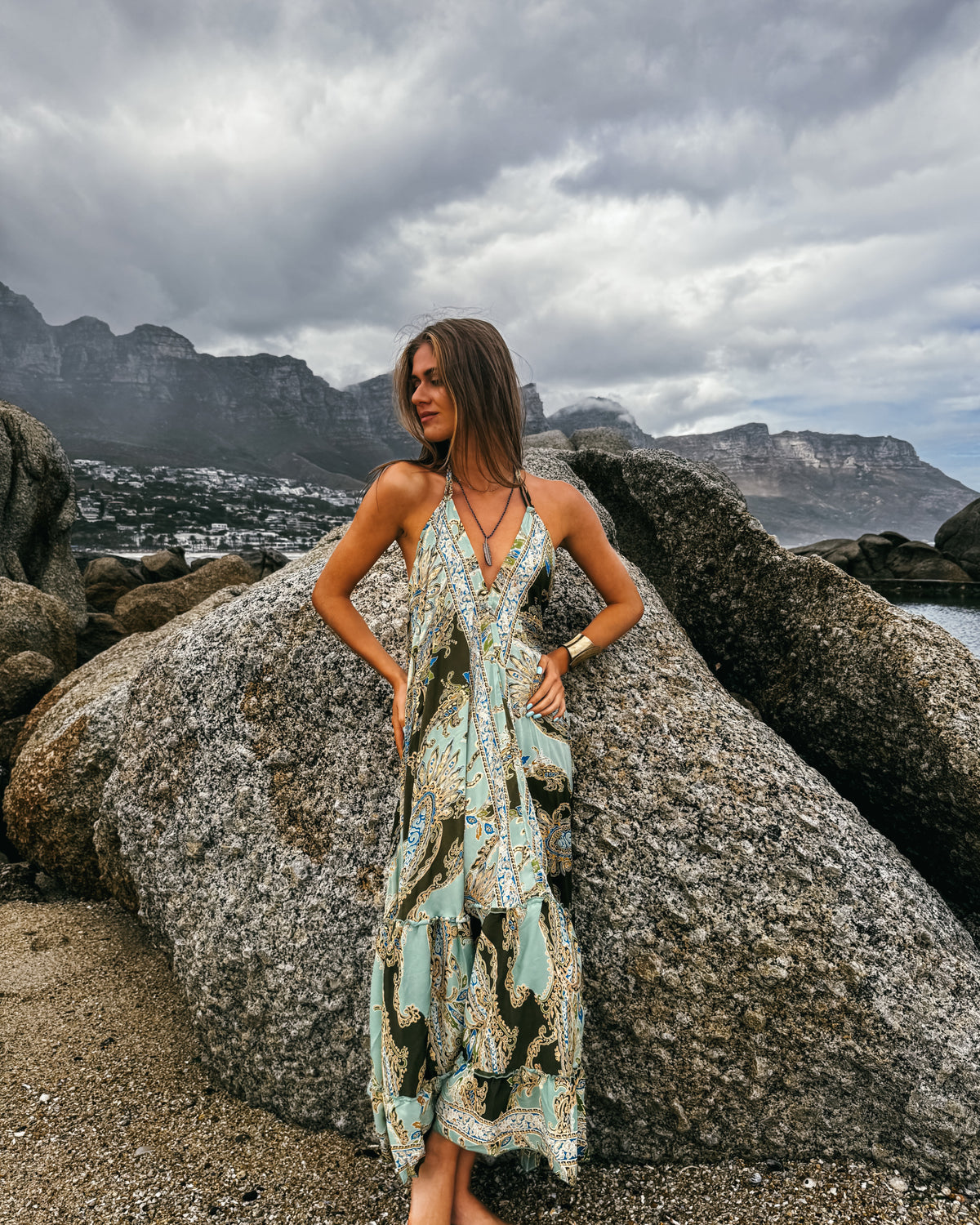 Amaya Jaipur Dress, maxi dress, made in Cape Town